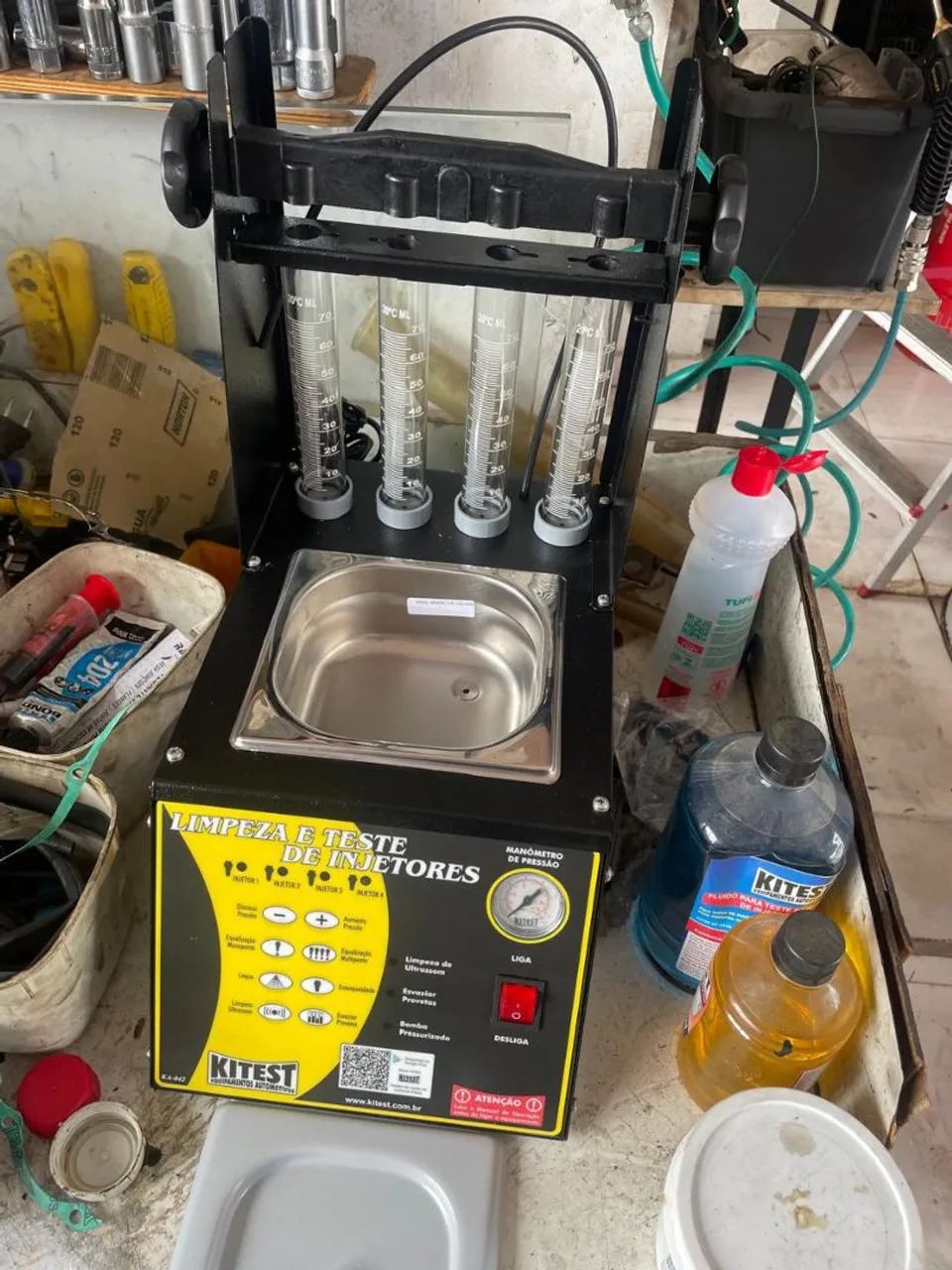 Máquina para limpeza de Bicos Injetores