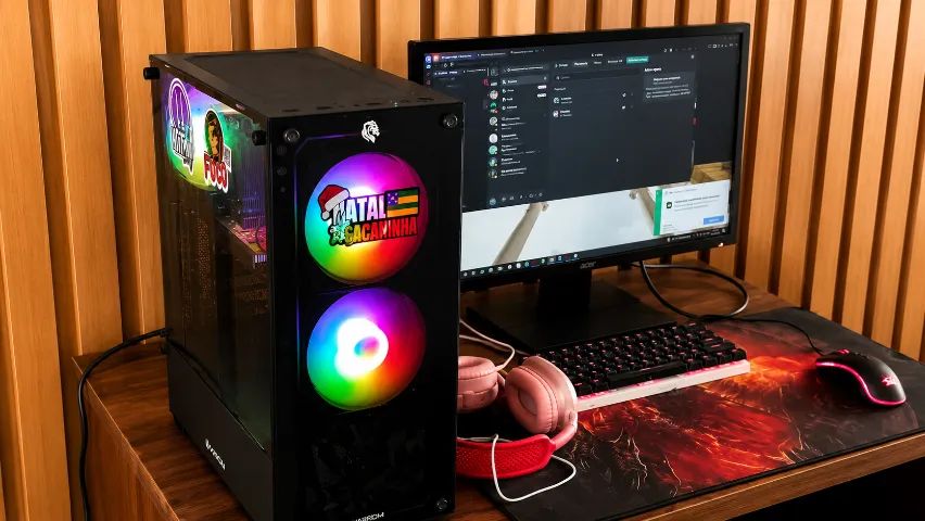 CoComputador Gamer Xeon - 32GB RAM - SSD + HDD - Pronto para uso