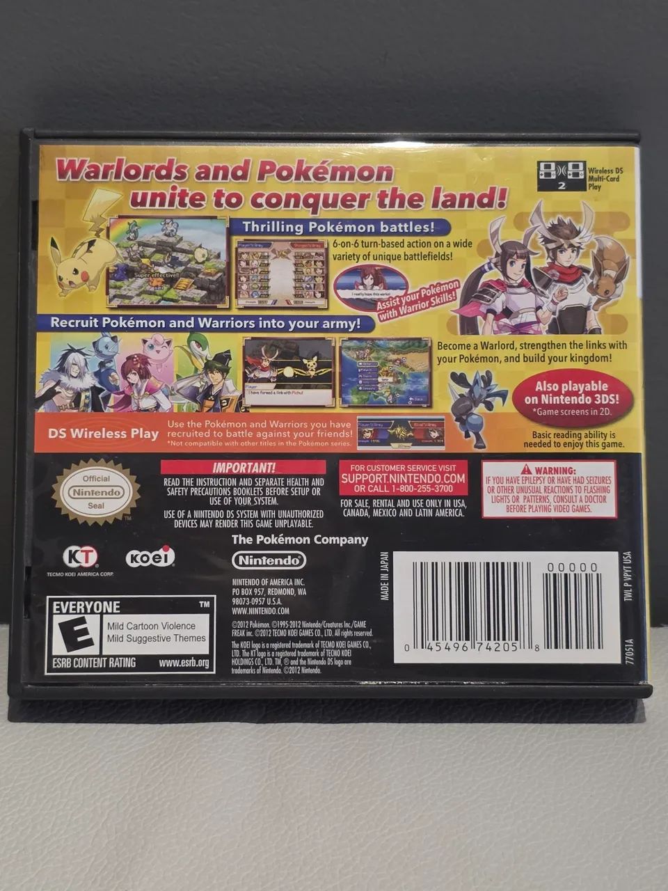 Pokémon Conquest - Nintendo DS - Foto 4