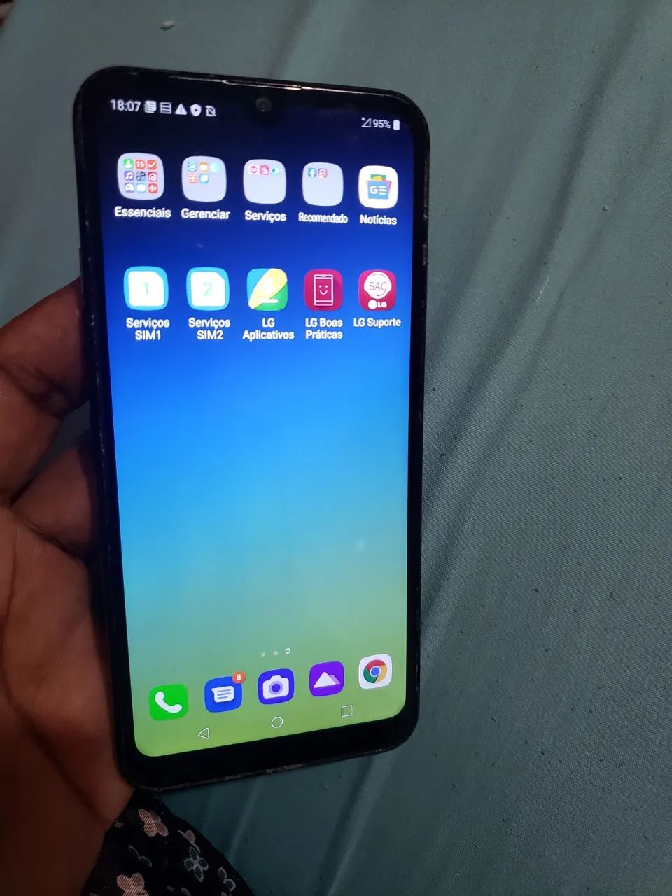 CELULAR LG K40S  - Foto 2