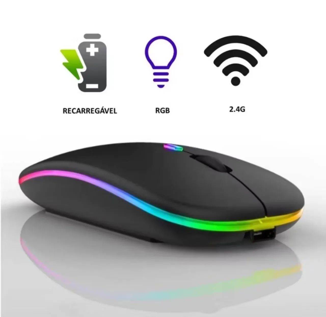 Mouse sem fio dual band bluetooth ivana  - Foto 2