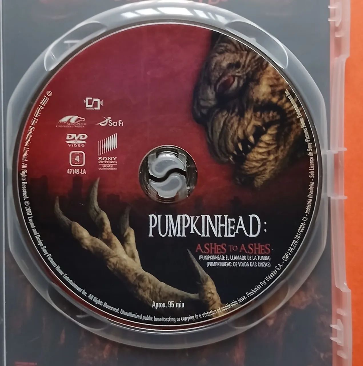 Dvd Pumpkinhead - De Volta das Cinzas  - Foto 5