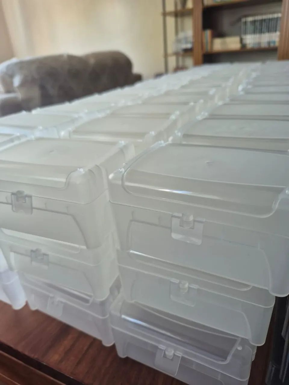 Caixinhas plásticas para miudezas 