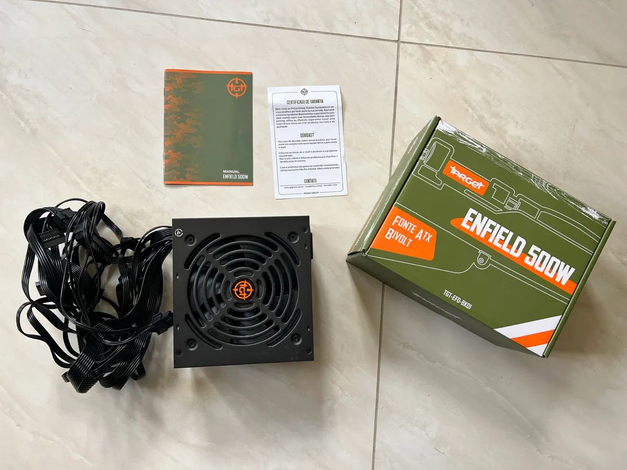 Fonte 500W TGT Enfield (Nova) 