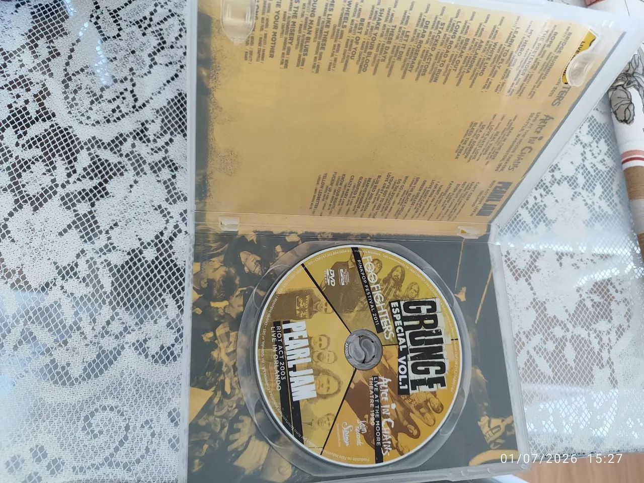 Dvd Alice in Chains, Alice in Chains e Pearl Jam - Foto 2