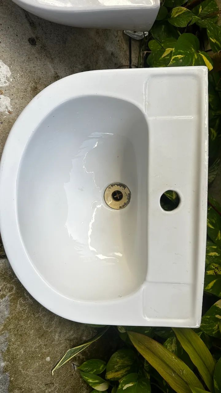 Lavatório pia de louça para banheiro  - Foto 3