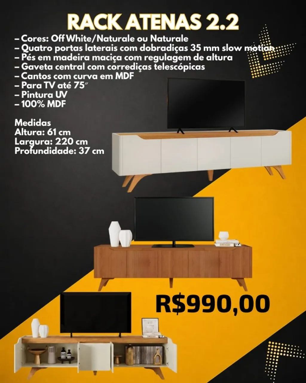 Rack Atena 2.2 (Pague na entrega)