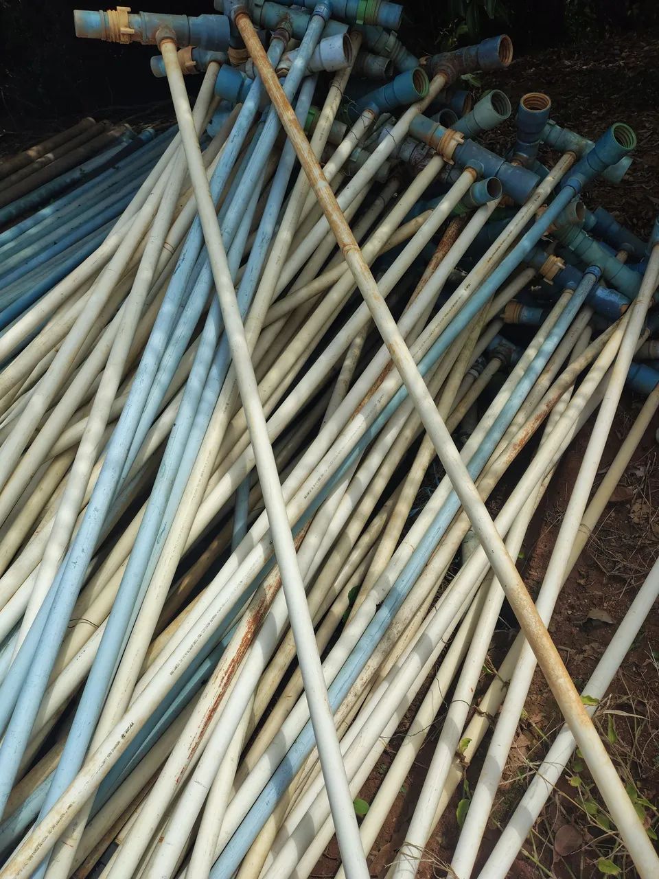 motor e encanamentos usados para irrigação agricola - Foto 4