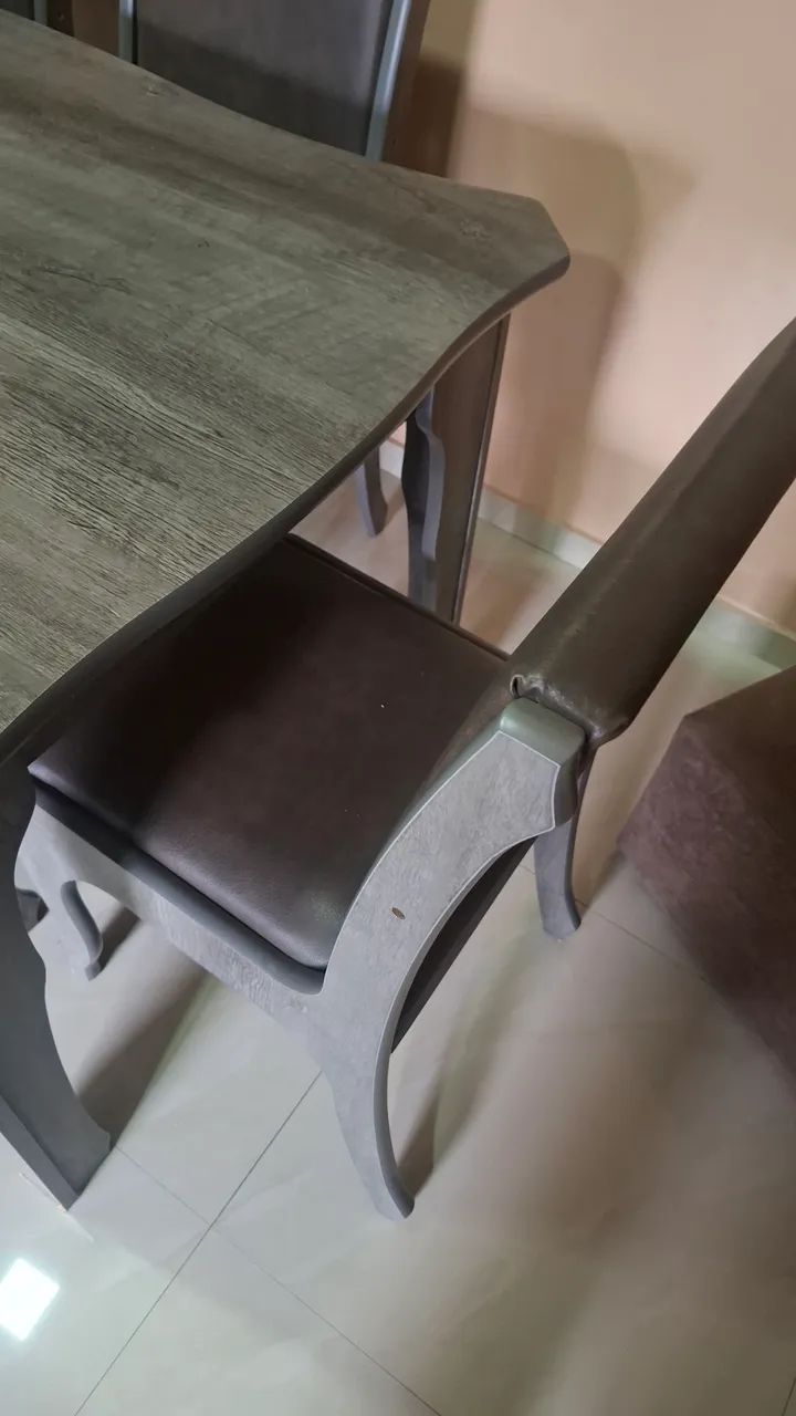 Mesa de jantar com 6 cadeiras - Foto 4