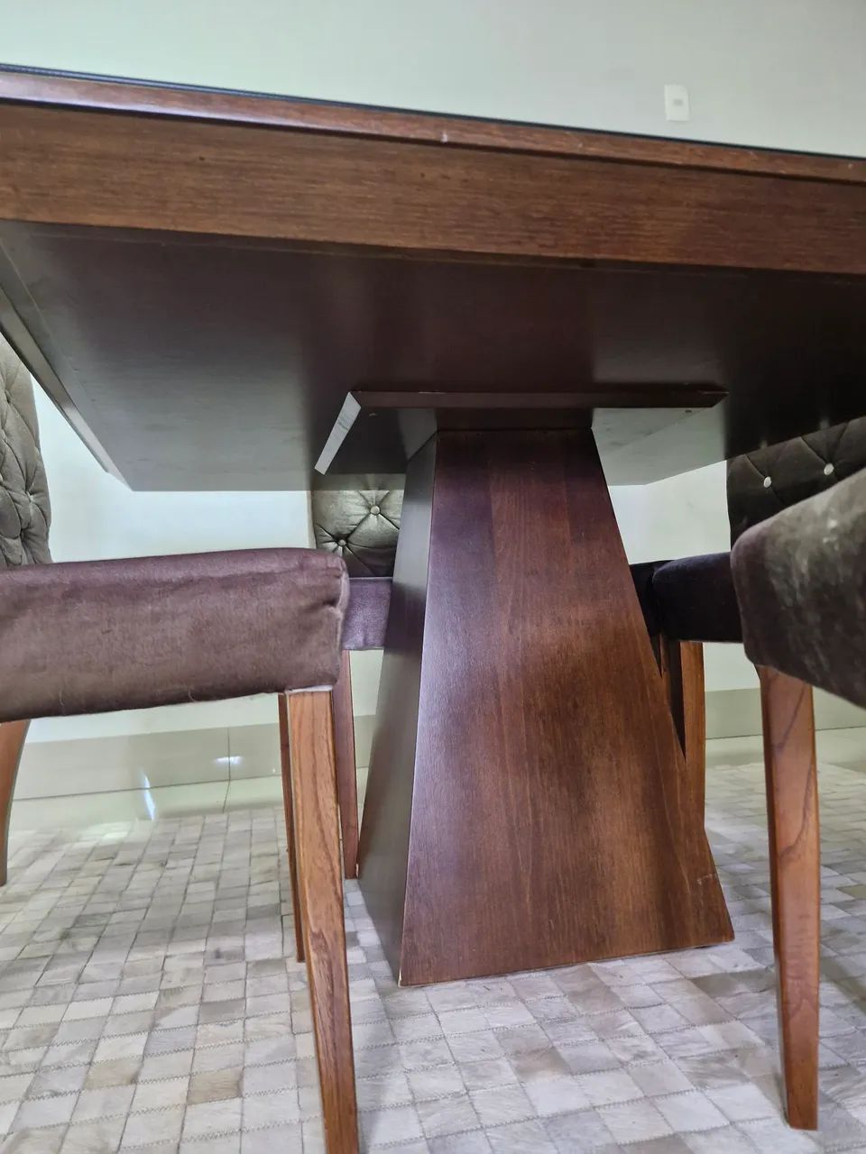 Mesa com 6 cadeiras - Foto 2