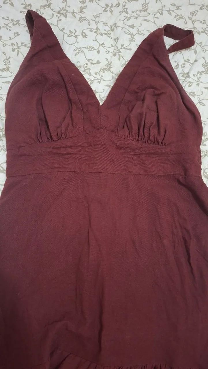 Vestido marrom lindo e moderno  - Foto 4