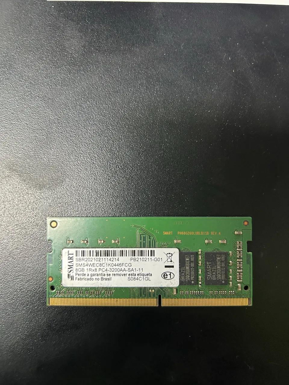 Memória RAM Smart 8GB DDR4 para Notebook