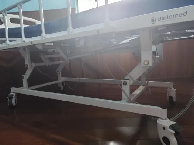 Cama Hospitalar Elétrica para Paciente Acamado - Praticamente Nova - Foto 3