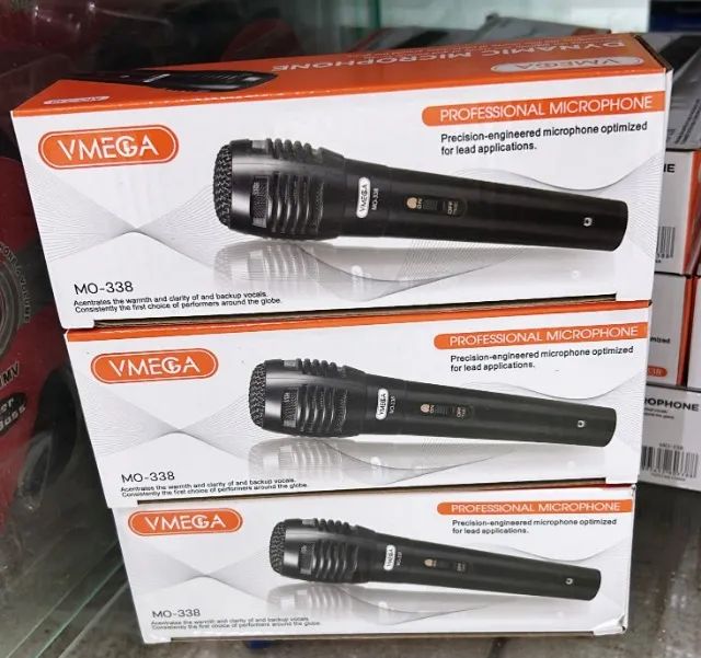 Microfone Com Fio - Entrega Grátis