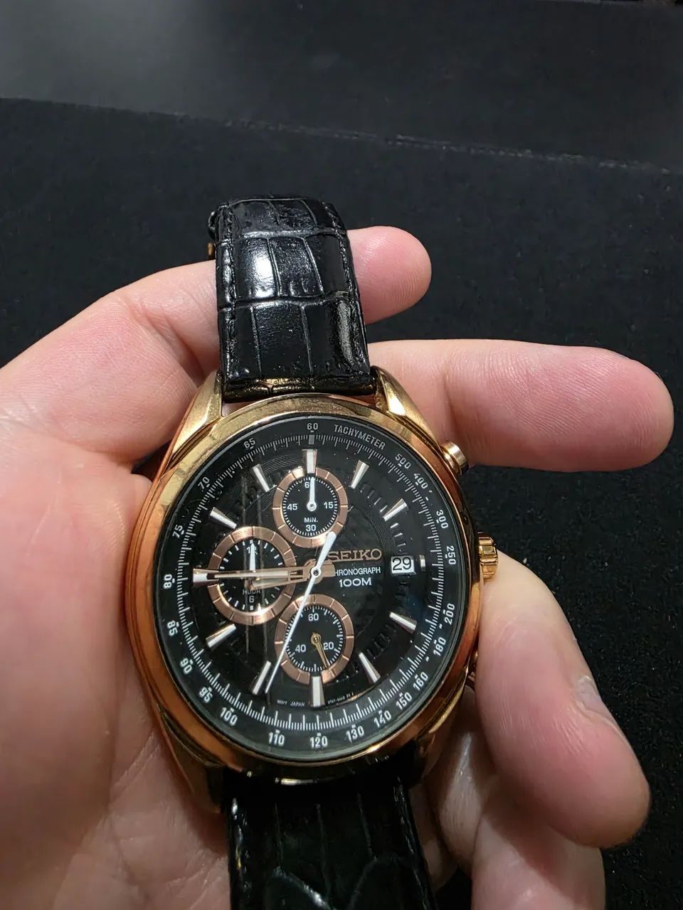 Seiko Cronógrafo Quartz SSB202B1 - Foto 5