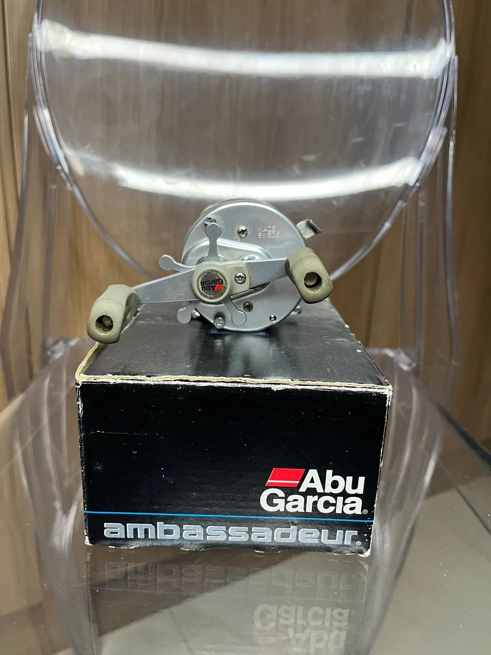 希少 abu ambassaduer 5500 SIDE Ｙ1168-313 Carretilha Abu Garcia Ambassadeur Classic 5500 C3 - Direita Pesca