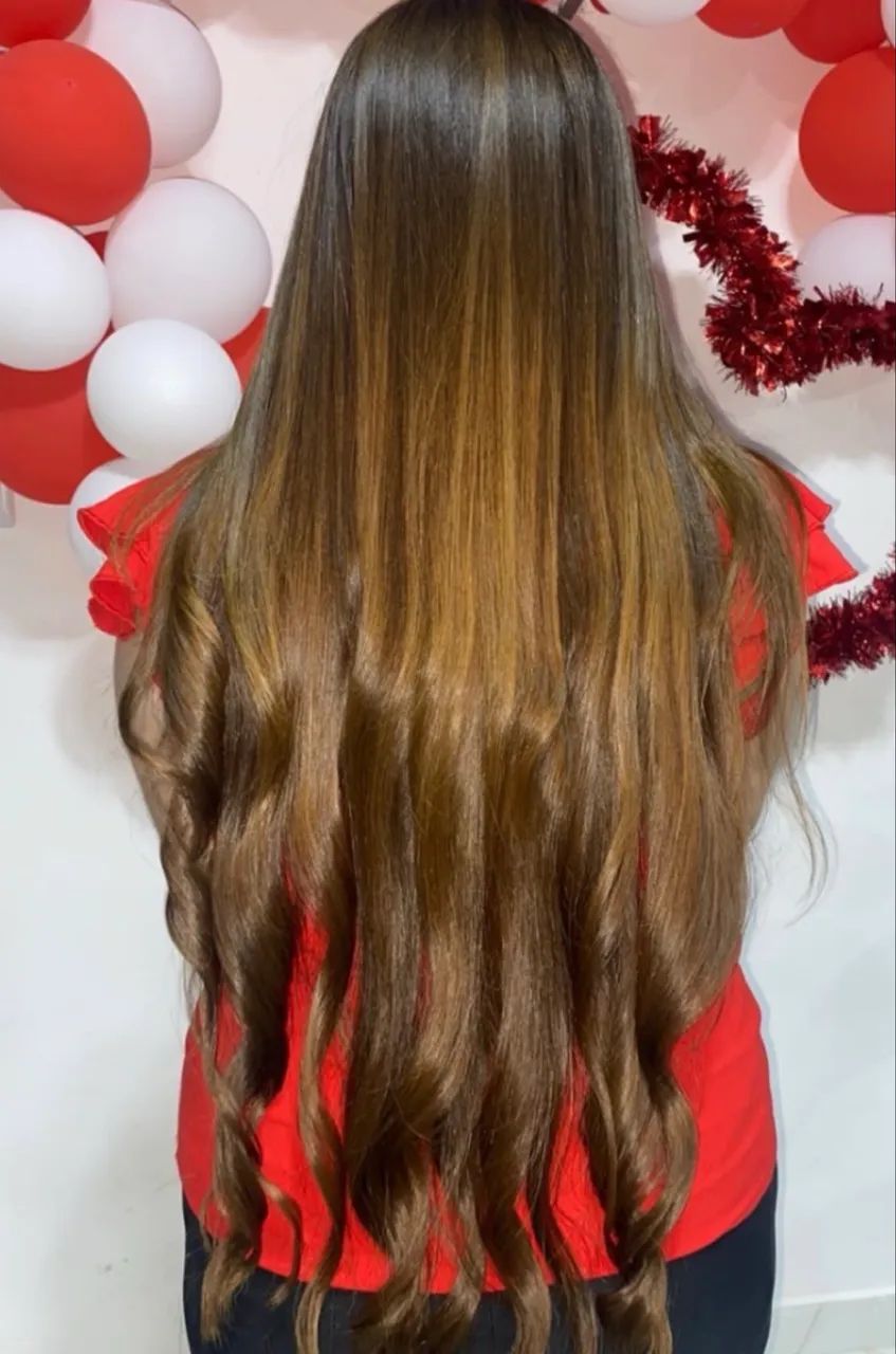 Cabelo longo 1 metro?