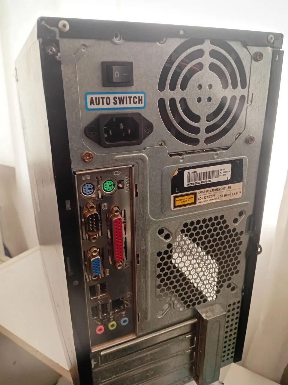 Computador Desktop Mini ATX 2GB DDR3 Soddim Atom 2.0 Ghz Serial Db9 RS232 - Foto 3
