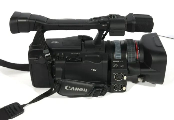 Vendo 2 Filmadoras Canon HX 1A para profissionais cinema Full HD - Foto 2