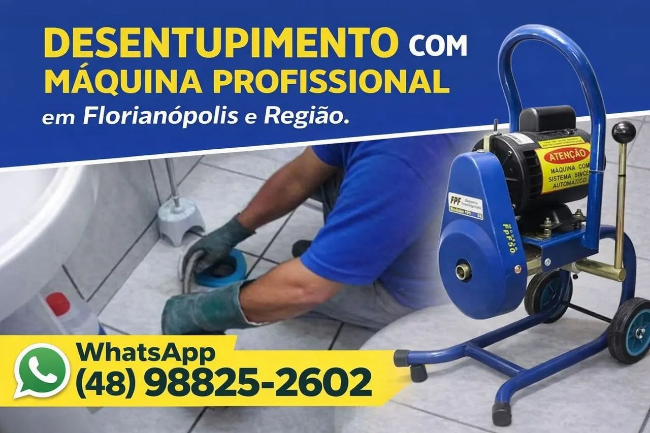 Desentupidora em Florianópolis *