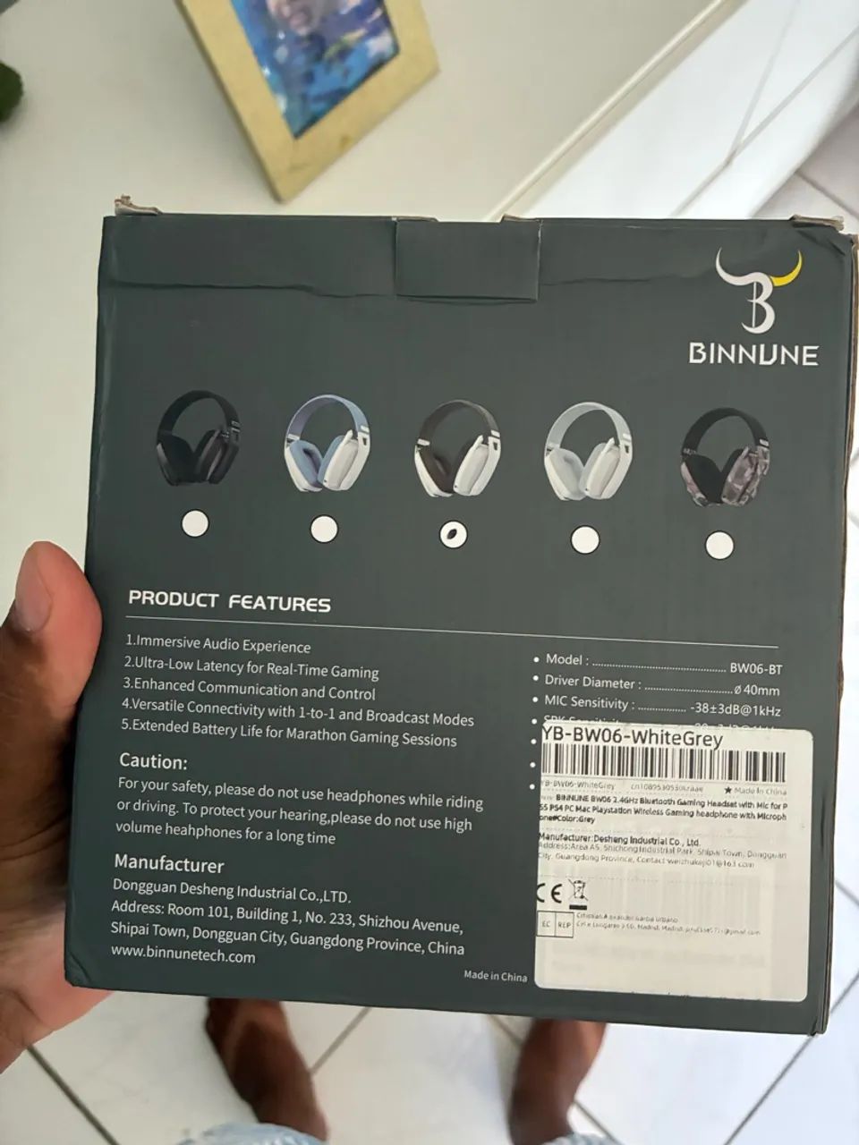 Hedset sem fio com dungle  - Foto 2