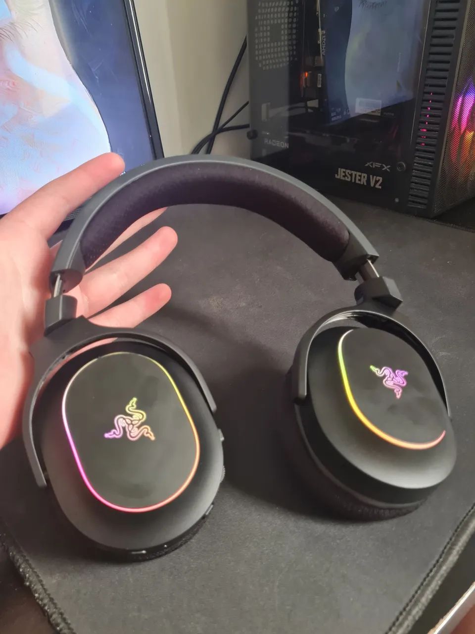 HEADSET RAZER BARRACUDA X CHROMA (nunca usado) - Foto 5
