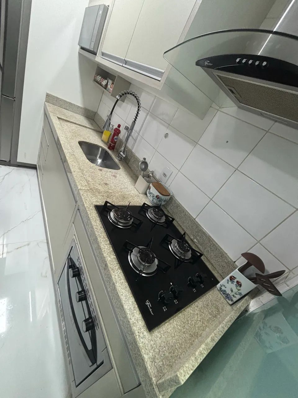 Cozinha Mdf com mármore  - Foto 5