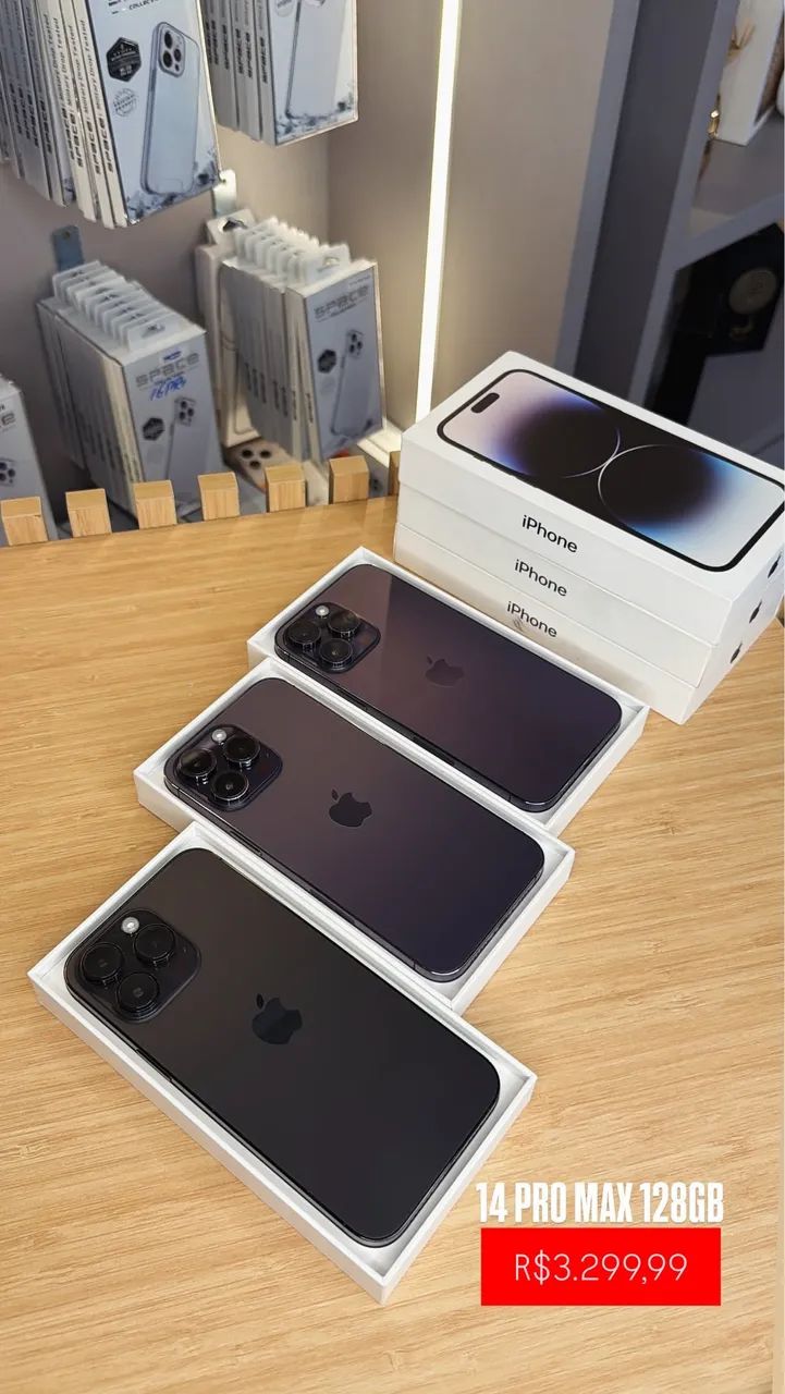 ? IPHONE 14 PRO MAX 128GB ? QUALIDADE QUE AINDA ENTREGA MUITO! ?