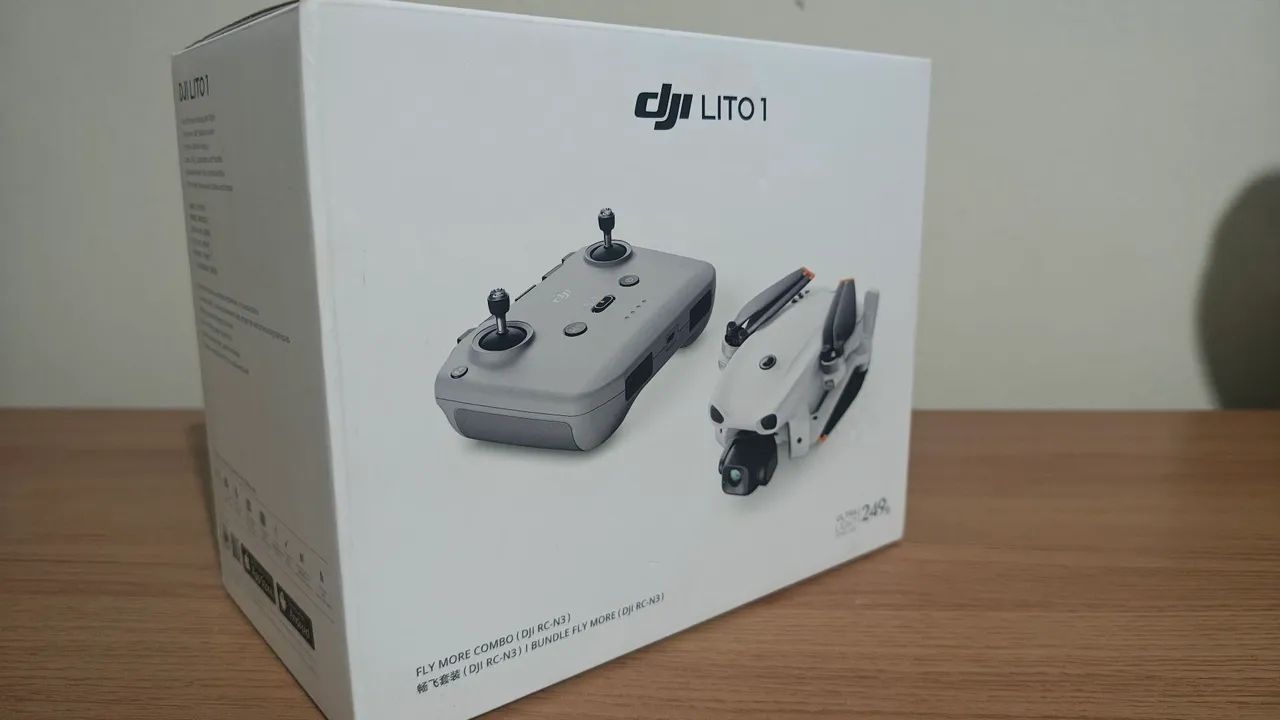 Drone DJI Lito 1 combo fly more LACRADO com invoice de venda 