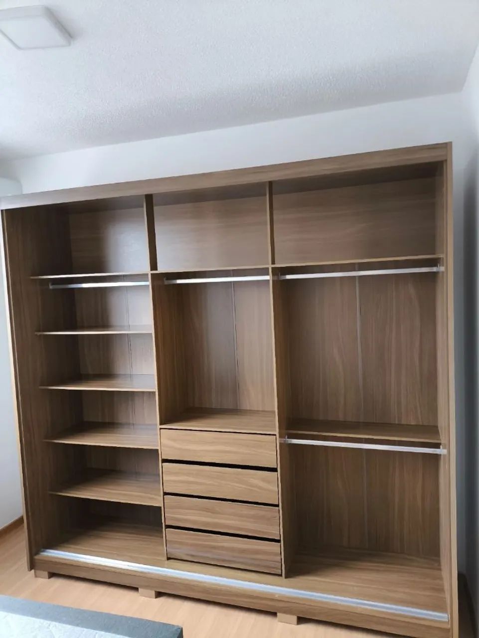 Guarda roupa casal Dalila 100% Mdf - Foto 4