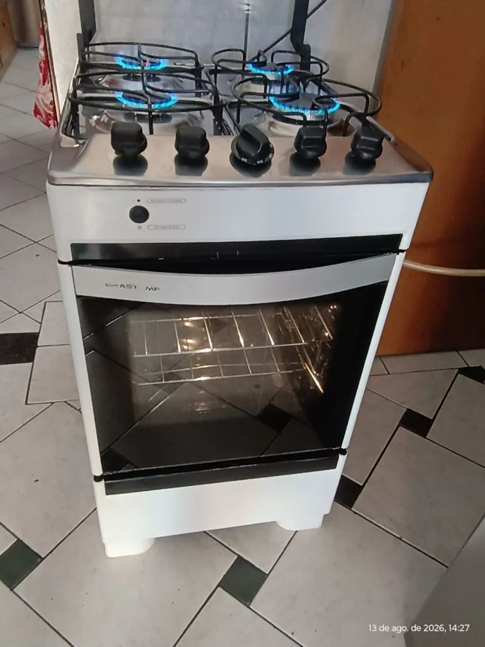 Fogão Brastemp automático 