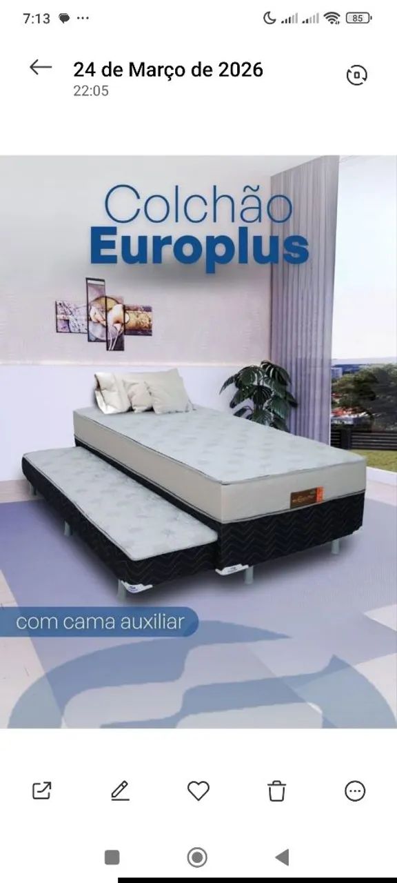 Super Oferta do Dia!!Cama box com Auxiliar!!
