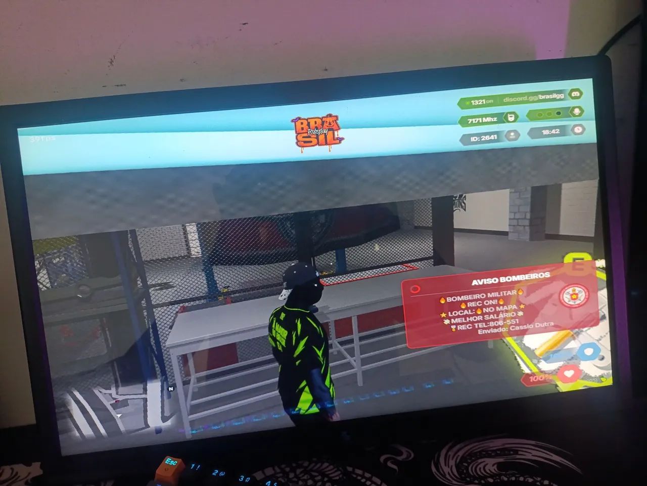 Monitor led 20 polegadas, 75hz novo - Foto 2