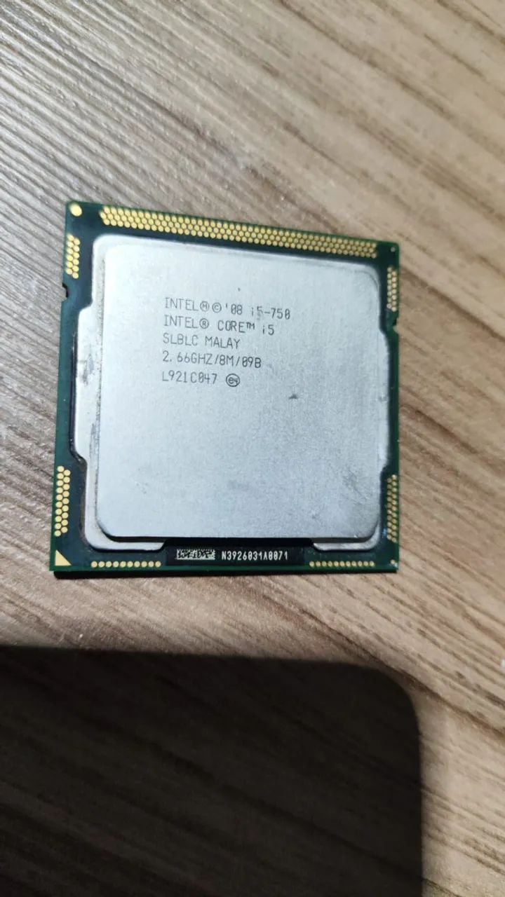 Processador Intel Core i5 750 2,66Ghz 8m 09b SLBCL - Foto 4