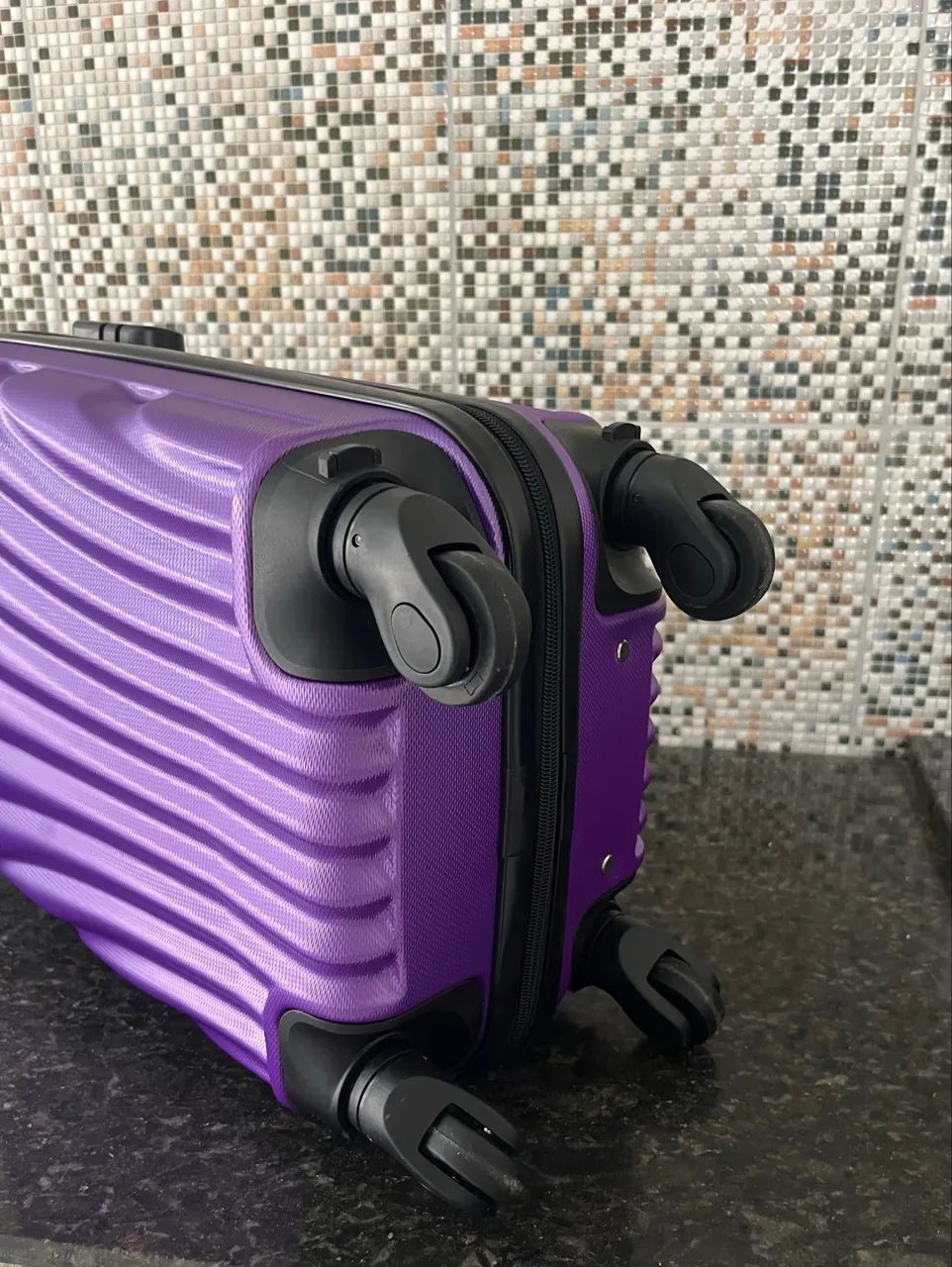 Mala Bordo Swiss Move 8 kilos Roxo Nova  - Foto 3
