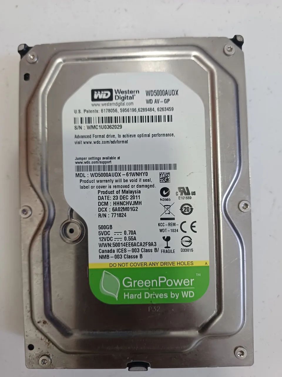 Hds wd e seagate 500gb CPUs cftv dvr nvr  - Foto 4
