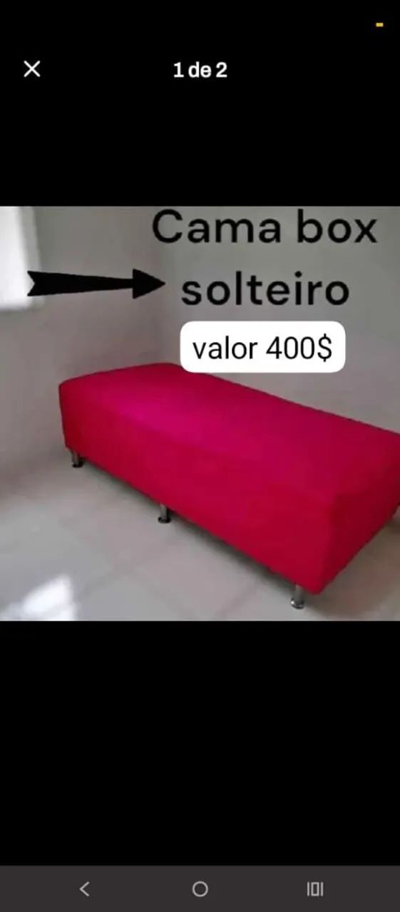 cama box solteiro 