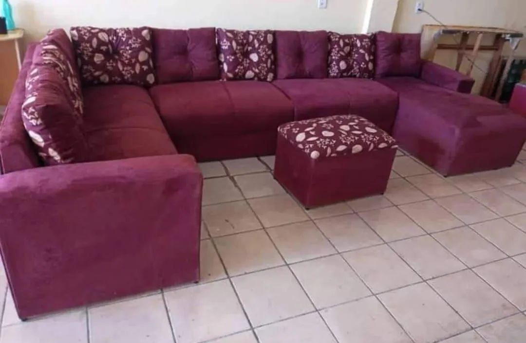 Sofá U nove lugares novos e completos, várias cores disponíveis  - Foto 2