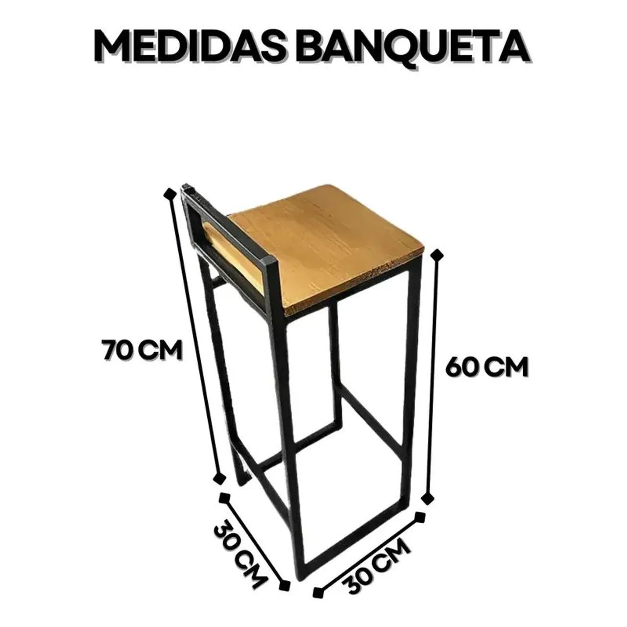 Banqueta alta - Foto 2