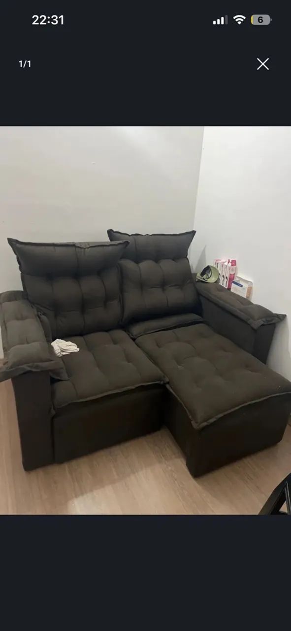 Vendo sofá retrátil 2 lugares 