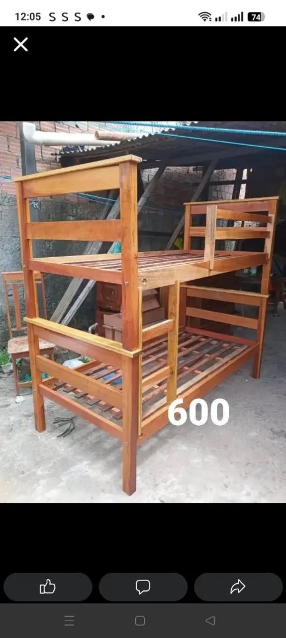 Promoção de beliche