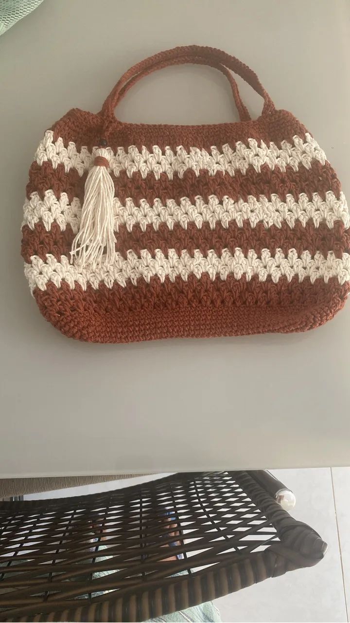 Bolsa de crochê  - Foto 2