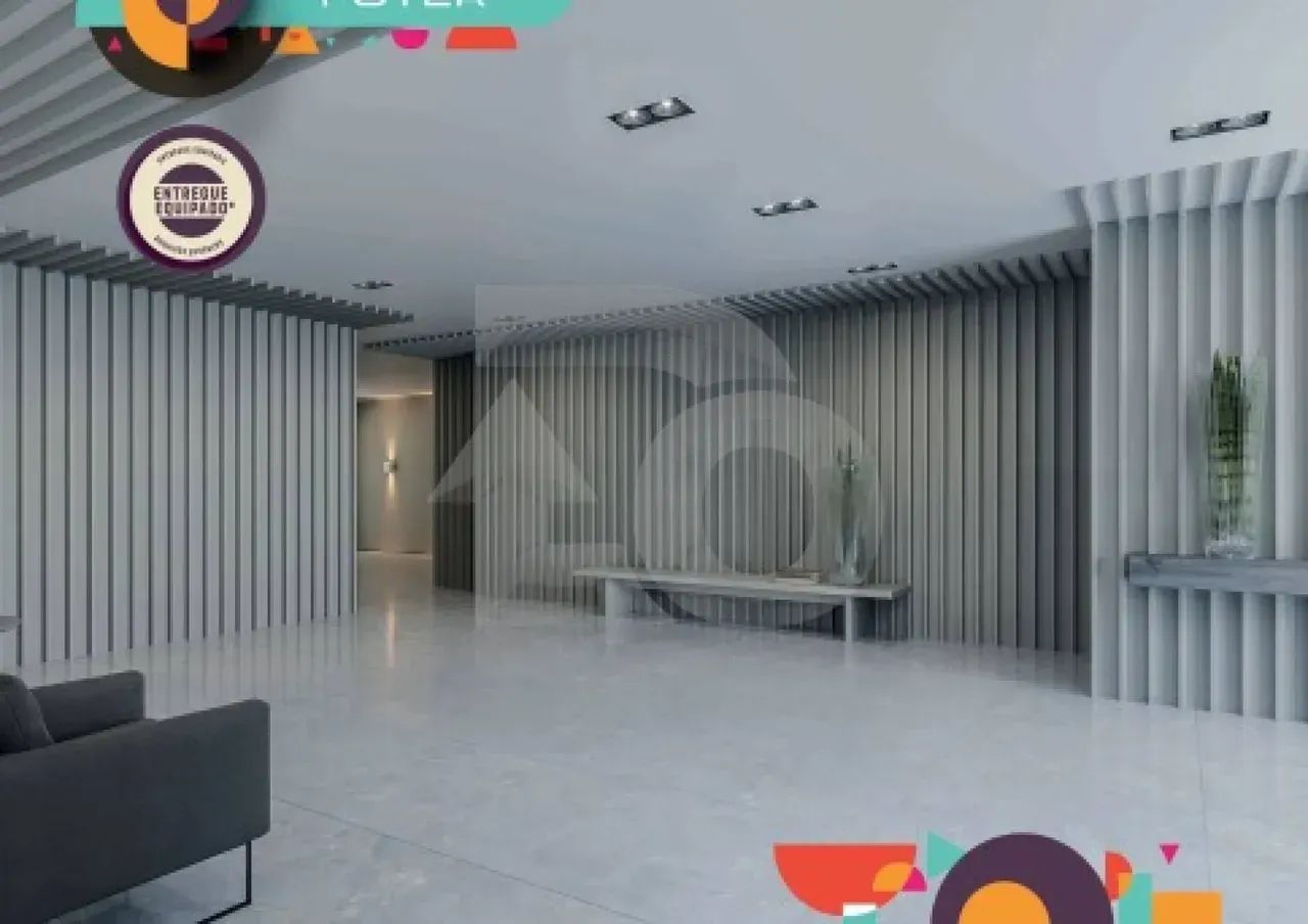 Poesia Art Home: Apartamento com Varanda e 2/4 Bem Distribuídos - Foto 3