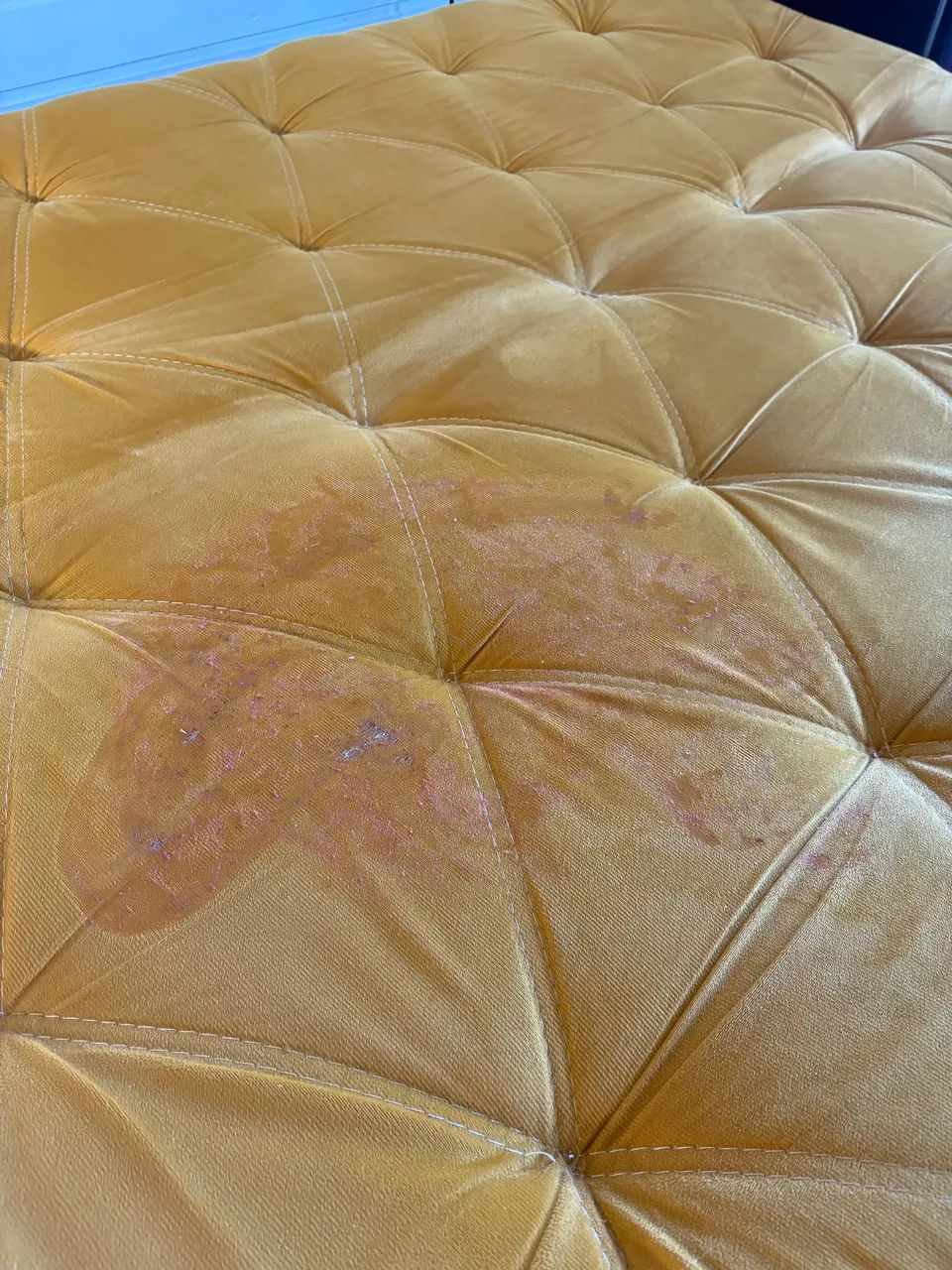 Sofá-cama amarelo ? ótimo para 2 pessoas - Foto 5