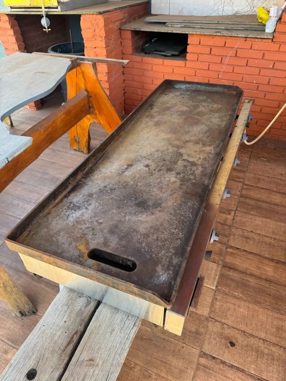 Chapa de lanche 150CM  - Foto 4