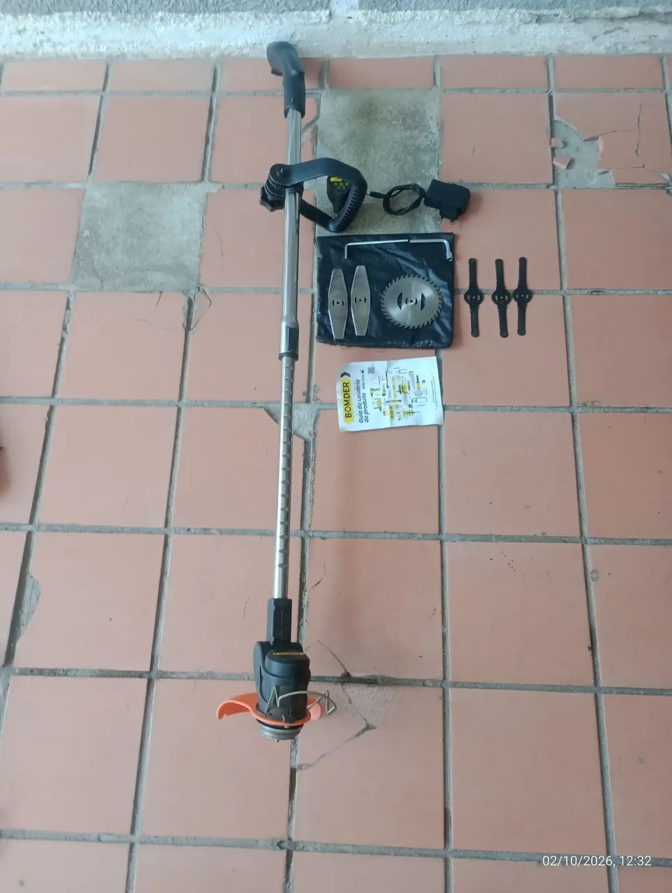 Aparador de grama portatil - Foto 2