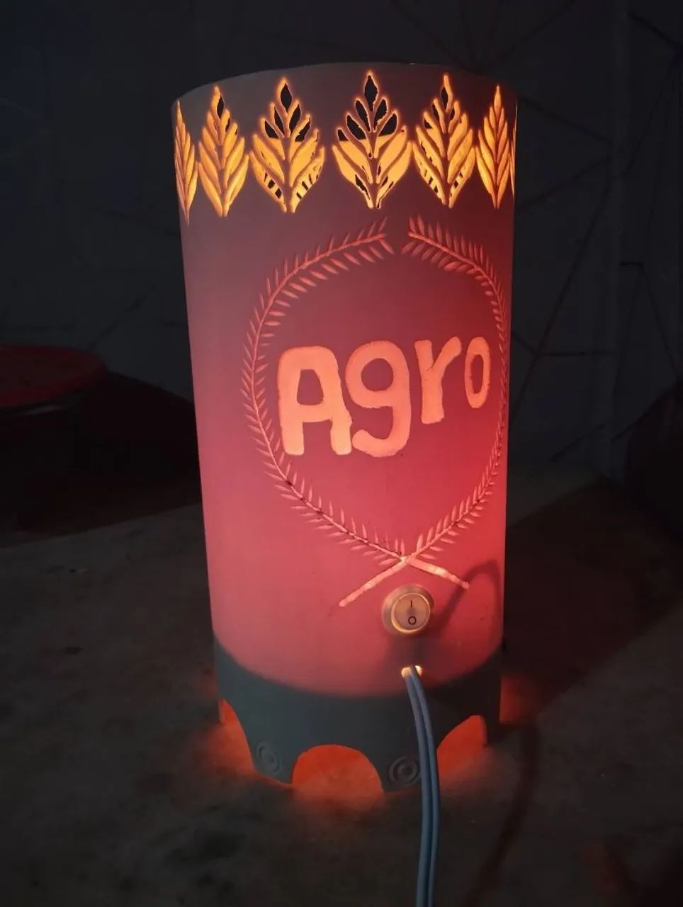 luminária de PVC TEMA AGRONEGÓCIO  - Foto 2