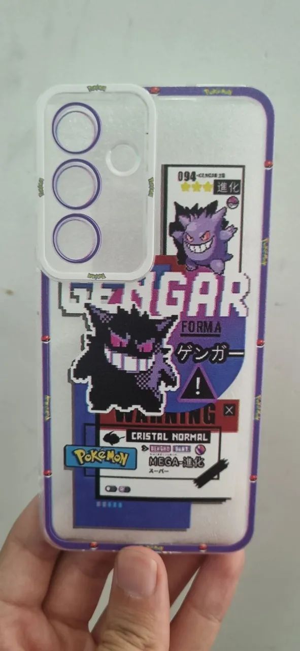 2 Capinhas S25 Gengar NOVAS - Foto 3