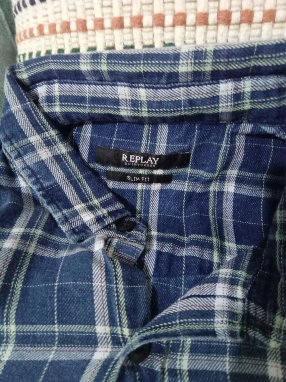 Camisa Replay Tam. M - Foto 4