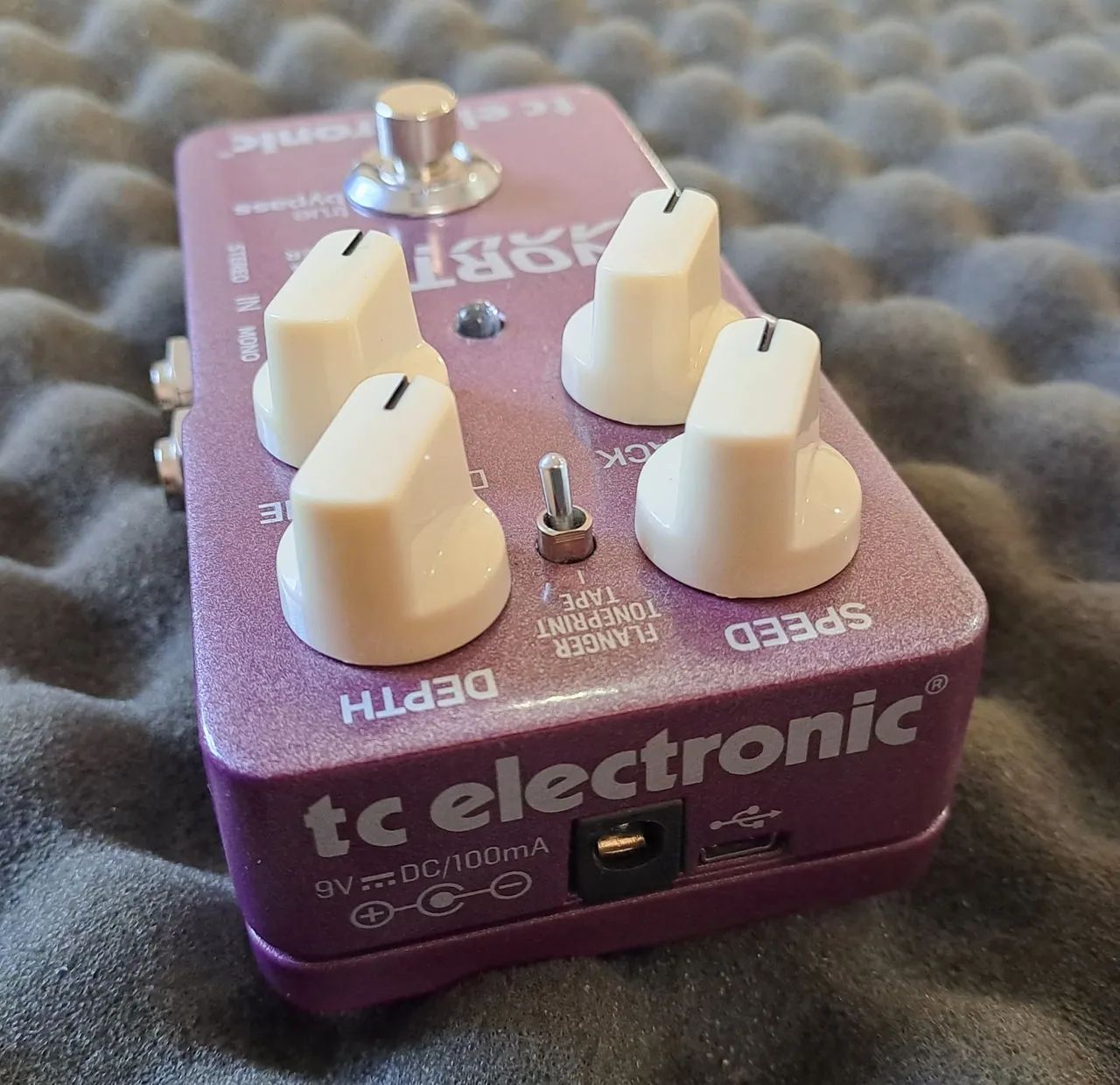 Pedal TC Electronic Vortex Flanger - Instrumentos musicais - Nova